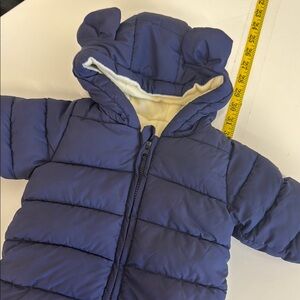 Kids Blue Puffer Jacket
